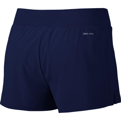 Nike Womens Flex Pure Tennis Shorts - Blue Void