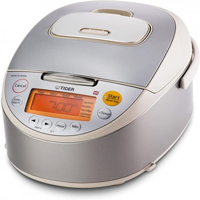 Tiger JKT-B10U-C 5.5-Cup Stainless Steel Rice Cooker