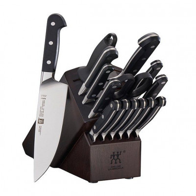 J.A. Henckels International Graphite 17-Piece Knife Block Set