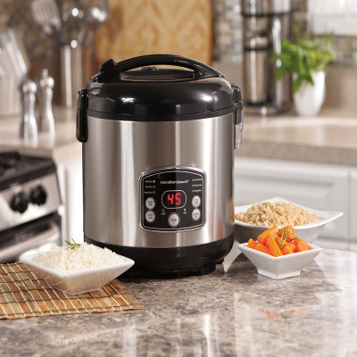 4.75 Litre Digital Rice Cooker and Food Steamer