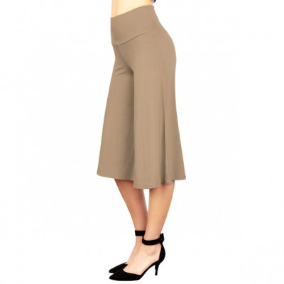 MBJ WB876 Womens Knit Culottes Pants