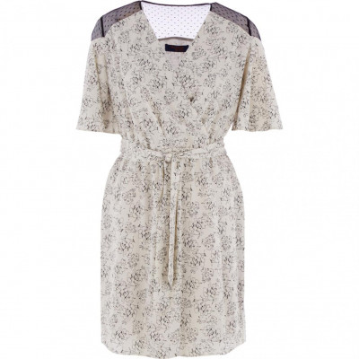 White Floral Dress – Trussardi Womens